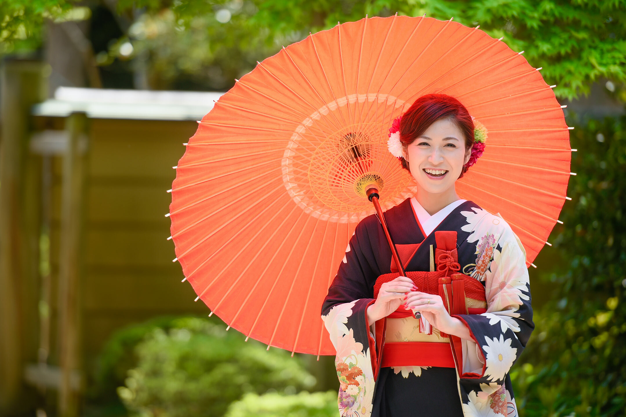 花嫁衣装 二部式 作り帯 ハコセコ 前撮り 挙式 - 振袖