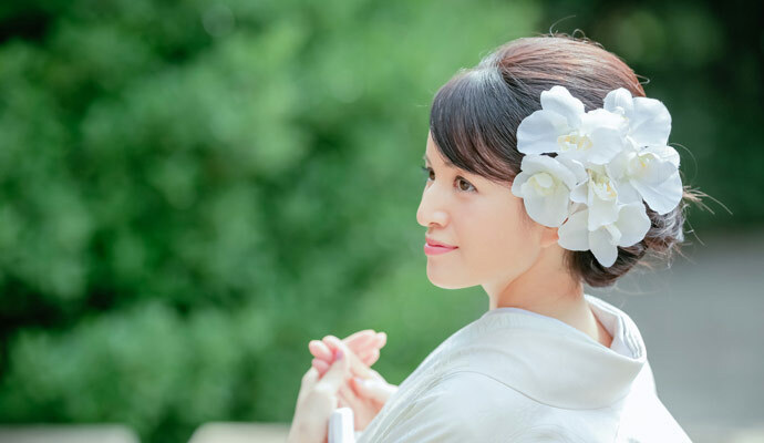 日本髪かつら　和桂　大衆演劇　花嫁　和装